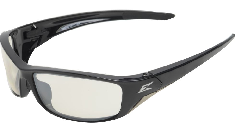Edge Eyewear Reclus Safety Glasses Black Frame Clear Anti Reflective Lens Sr111ar