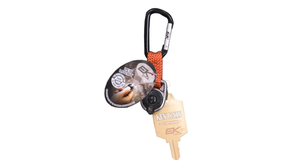 EK Ekcessories Keybiner with LED Light-Orange