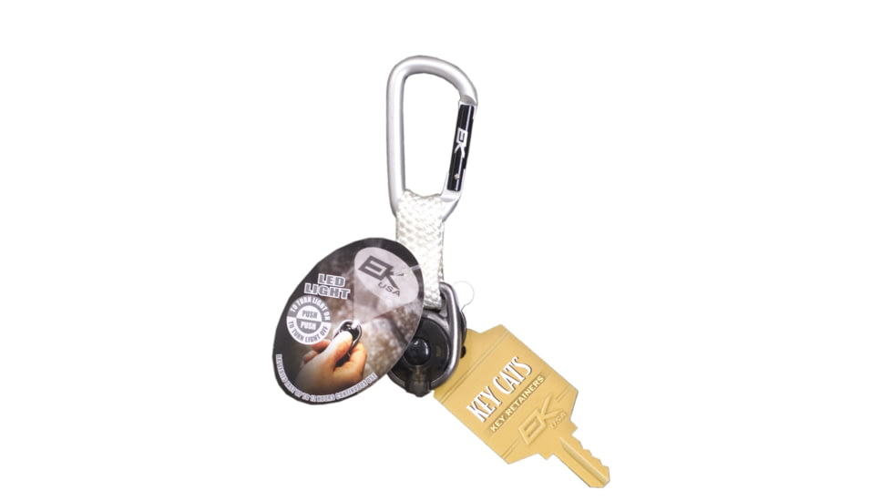 EK Ekcessories Keybiner with LED Light-White