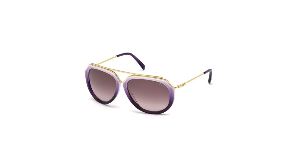 Emilio Pucci EP0015 Sunglasses - Lilac Frame Color
