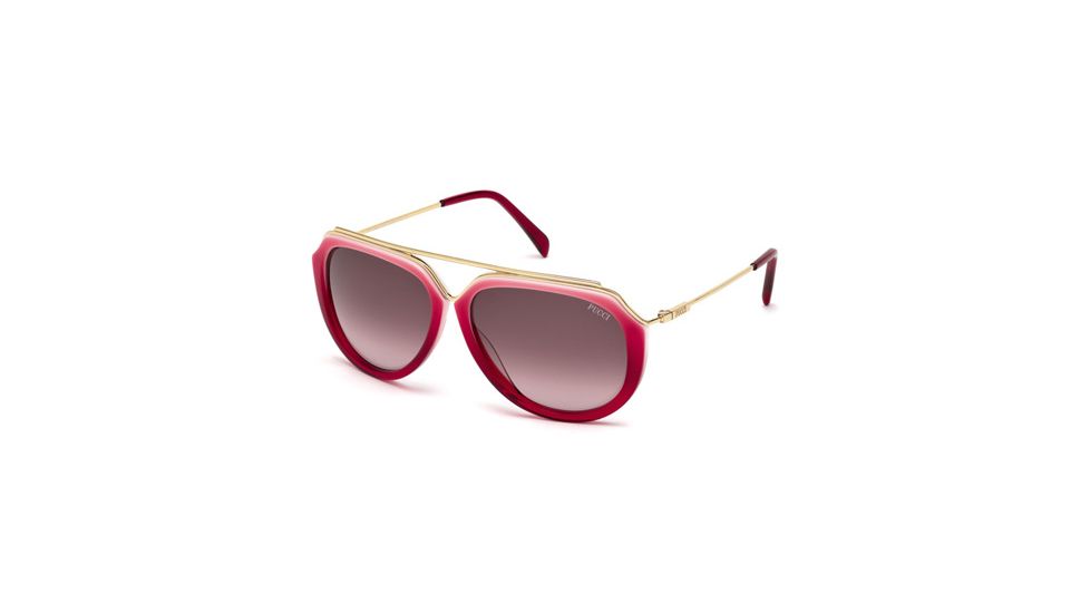 Emilio Pucci EP0015 Sunglasses - Pink Frame Color
