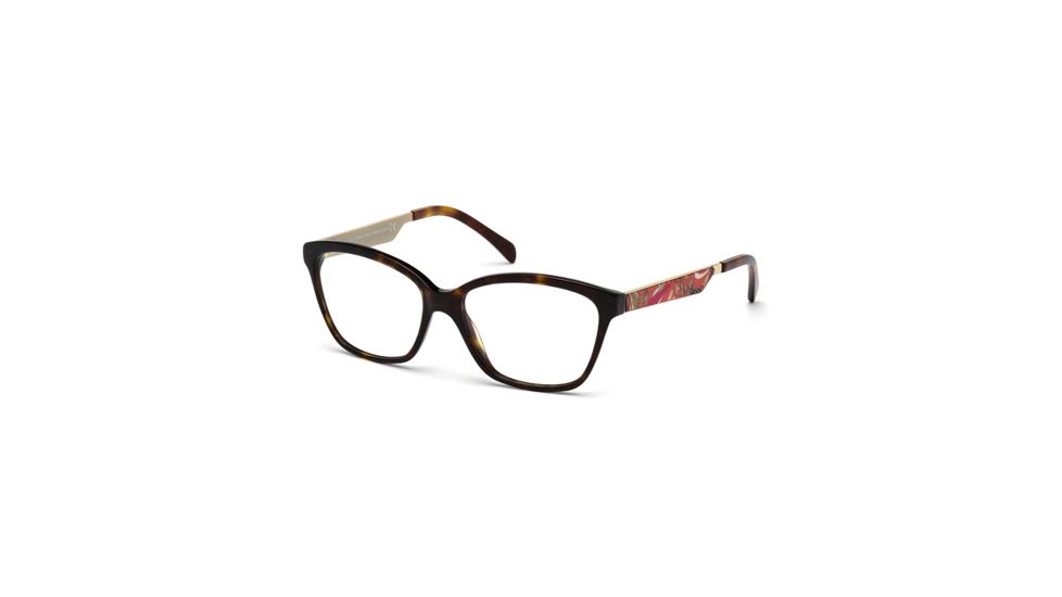 Emilio Pucci EP5011 Eyeglass Frames - Havana Frame Color