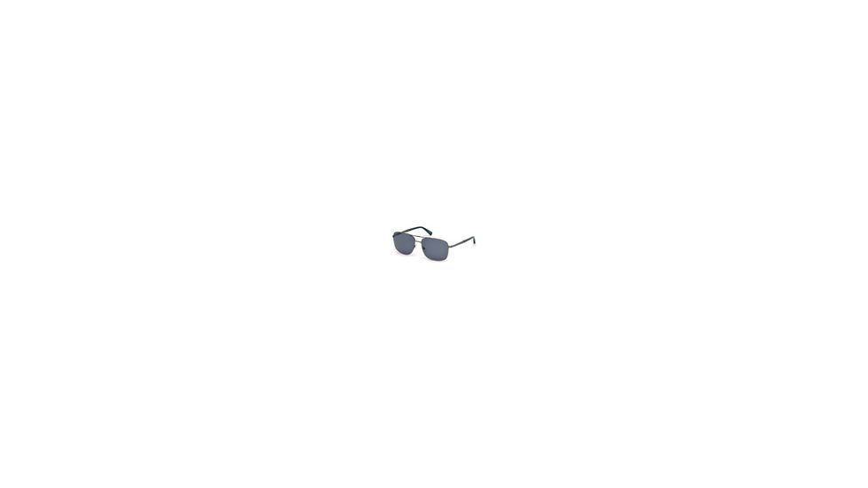 Ermenegildo Zegna EZ0021 Sunglasses - Matte Gunmetal Frame Color, Blue Lens Color