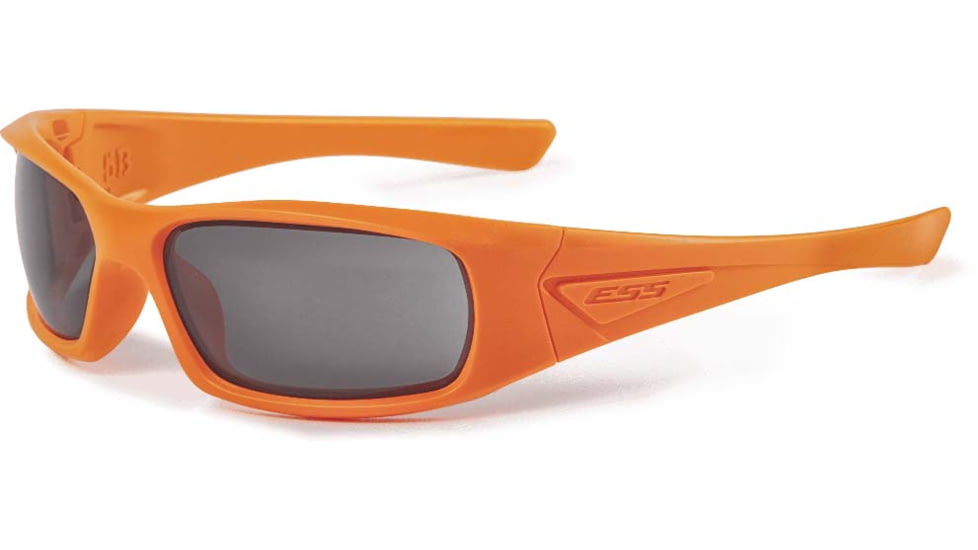 ESS 5B Tactical Sunglasses, Hi-Vis Orange Frame, Smoke Lens, EE9006-22