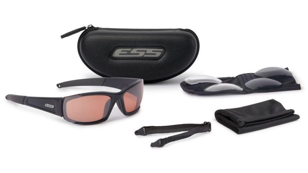 ESS CDI Tactical Sunglasses, Black EE9002-01