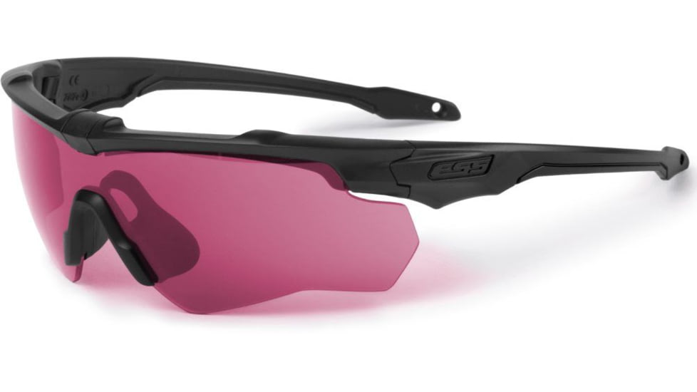 ESS Crossblade Standard LPL-5 One Glasses, Black Frame, Lazer Lens, EE9032-20