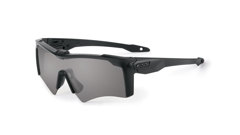 ESS Crossbow Asian Fit, Black w/Smoke Gray &amp; Clear, EE9020-01