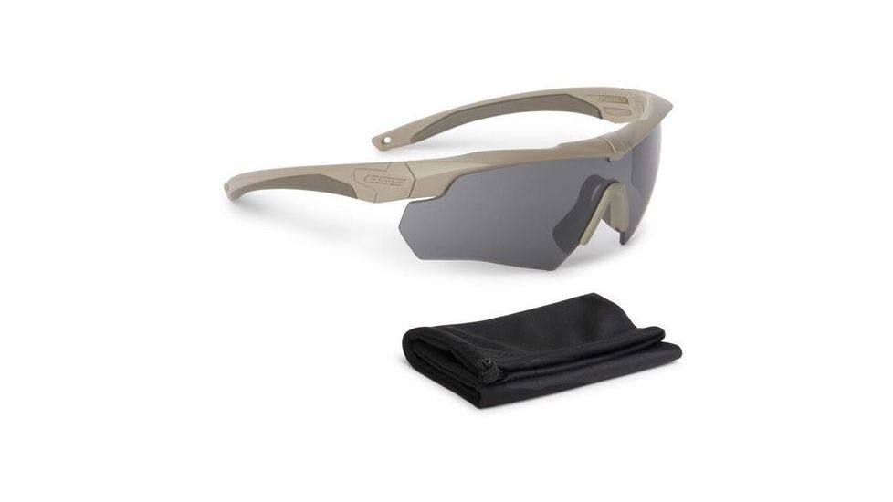 ESS Crossbow ONE Ballistic Eyeshields, Smoke Grey EE9007-01
