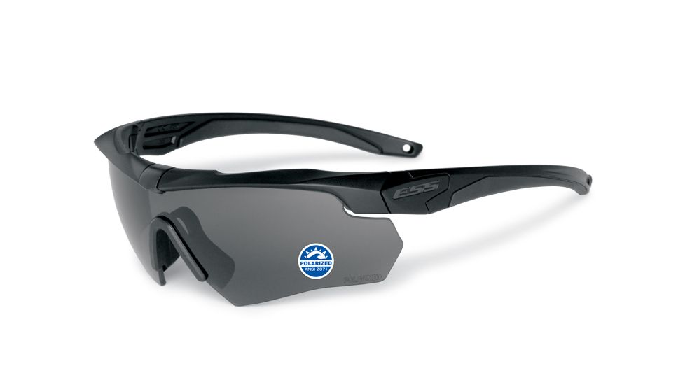 ESS Crossbow Polar One Eyeshields, Black Frame 740-0494
