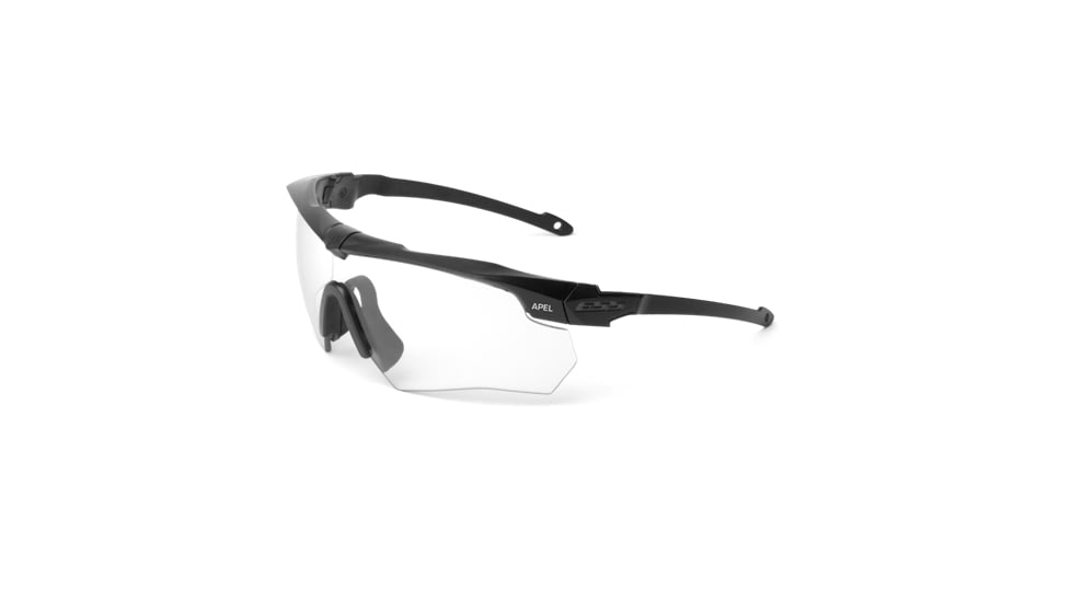 ESS Crossbow Suppressor ONE Eyeshield, Black Frame, Clear Lens, EE9007-13
