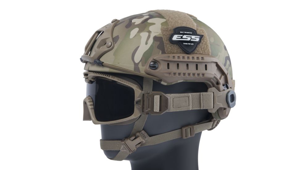 ESS Influx Pivot Ops Core Goggles, Terrain Tan, EE7018-21