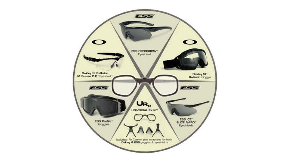ESS Oakley U-Rx Insert, 25 Pack, 740-0444