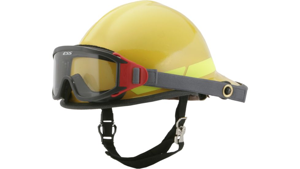 ESS X-Tricator Search and Rescue Goggles 740-0287 - shown helmet-mounted