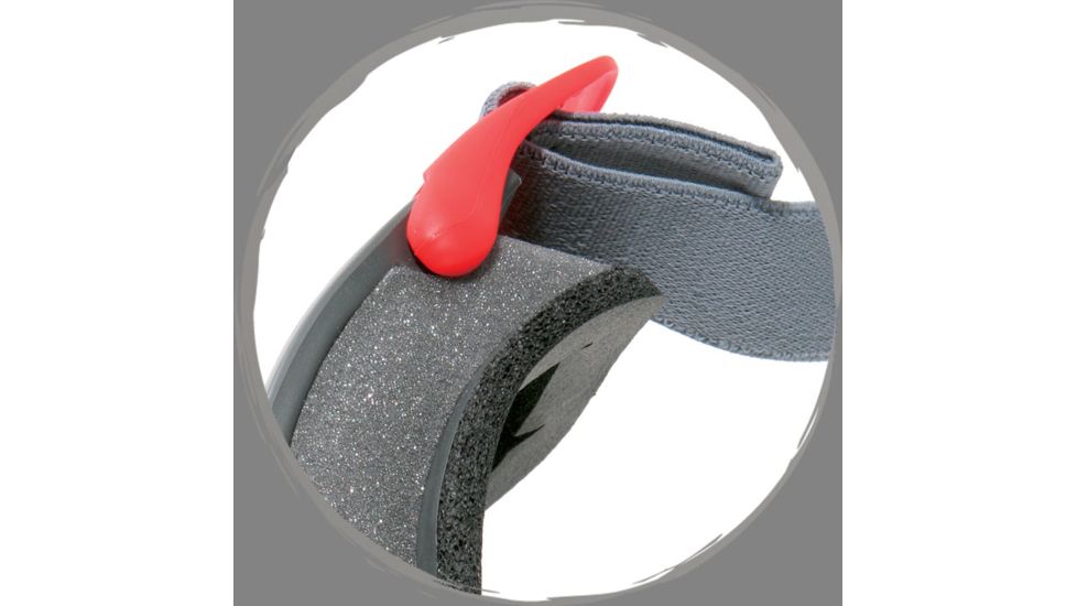 ESS XTricator Fire and Rescue Goggles 740-0287 - face foam detail
