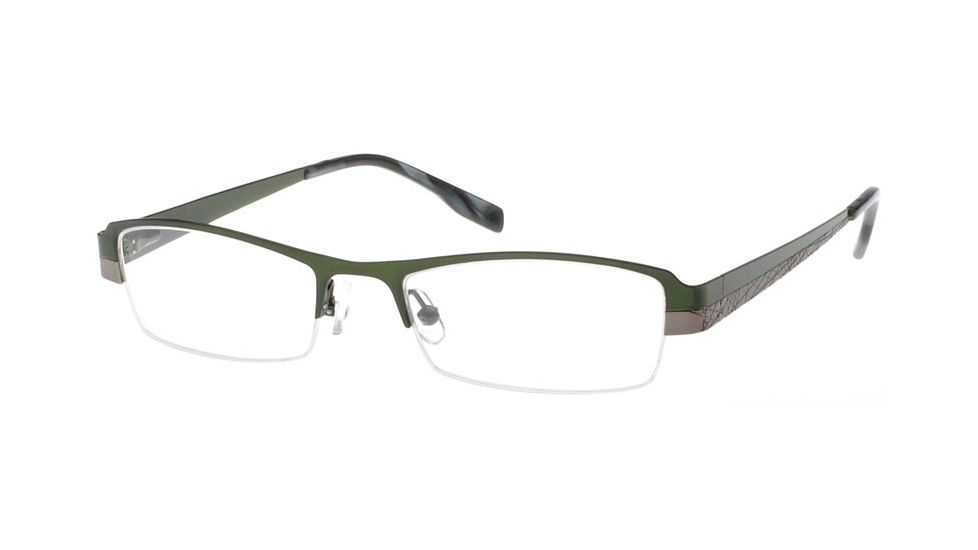 Exces 3067 Eyeglasses with 602 Navy-Brown Frame