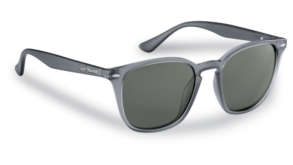 Flying Fisherman 7881BS Muriel Polarized Sunglasses, Crystal Frame Smoke Lens, 7881BS