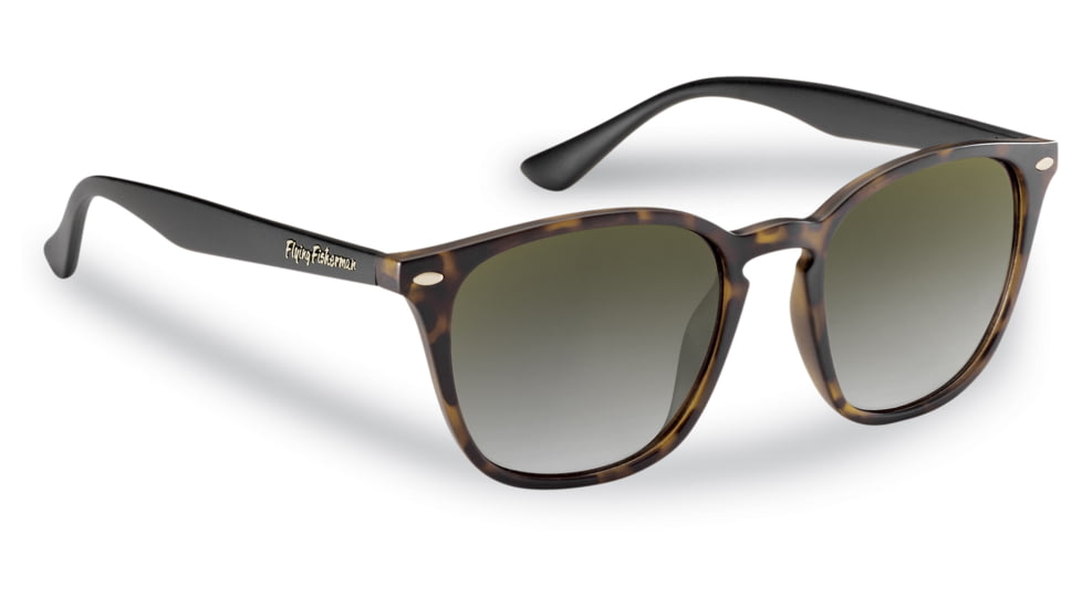 Flying Fisherman 7881TAG Muriel Polarized Sunglasses, Tort-Black Frame, Amber-Gold Mirror Lens, 7881TAG