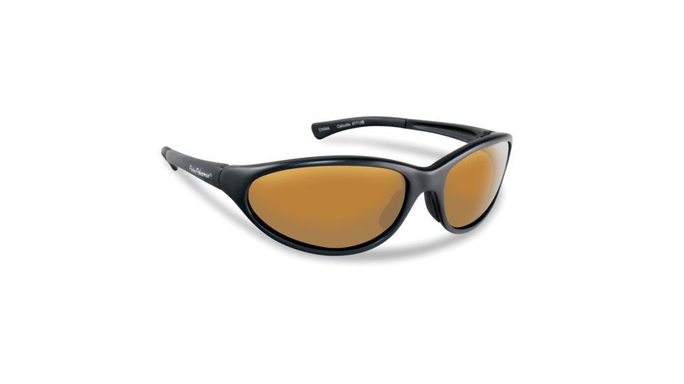 Flying Fisherman Calcutta Sunglasses, Black/Smoke 101468