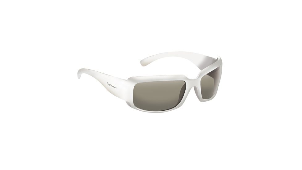 Flying Fisherman La Palma Sunglasses, Pearl White/Smoke 104032