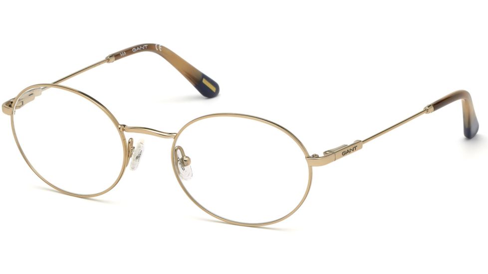 Gant GA3187 Eyeglass Frames - Gold Frame Color, Gold Lens Color