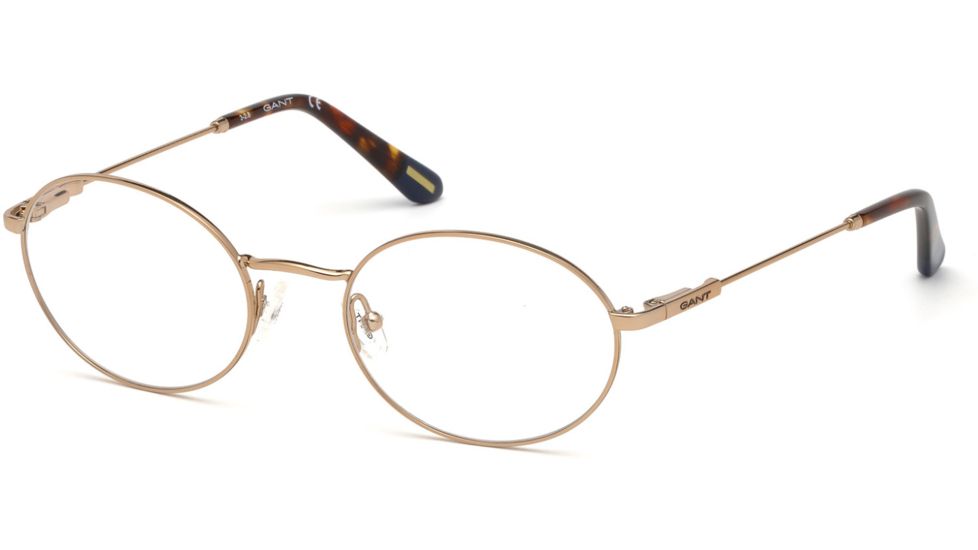 Gant GA3187 Eyeglass Frames - Shiny Rose Gold Frame Color, Shiny Rose Gold Lens Color
