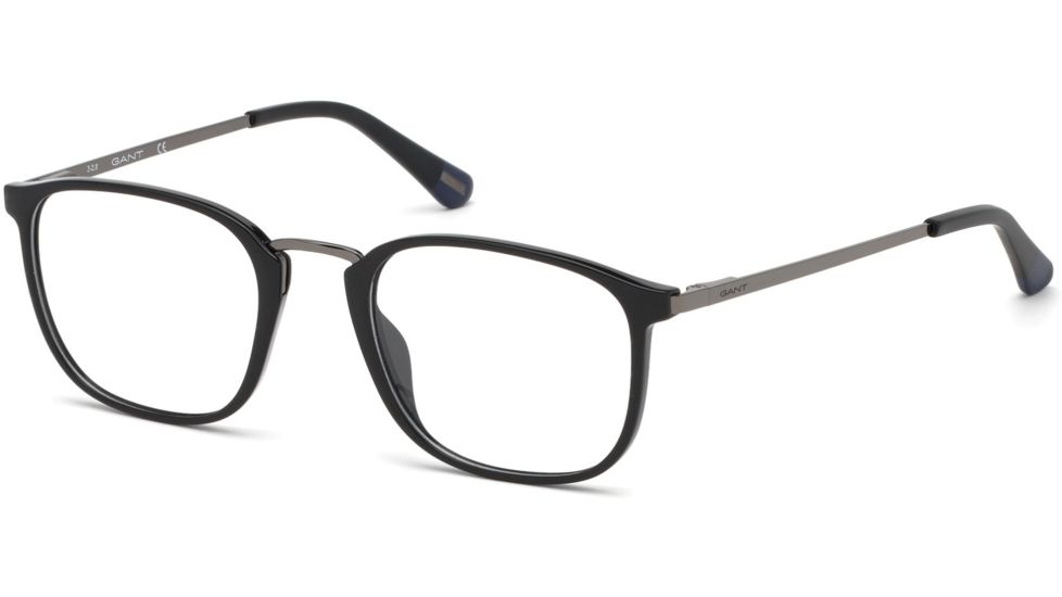 Gant GA3190 Eyeglass Frames - Shiny Black Frame Color, Shiny Black Lens Color