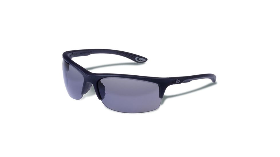 Gargoyles Flux Sunglasses w/ Matte Black Frame, Smoke Polarized Lens GAR10700054