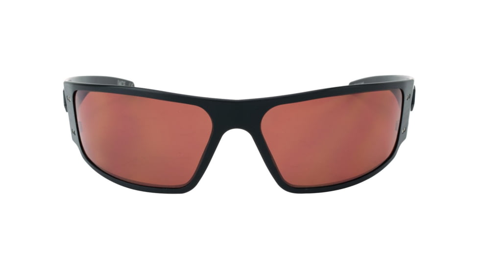 Gatorz Magnum 2.0 Sunglasses, Blackout Frame, Rose Polarized Lens, MAG2BLK09PMBP