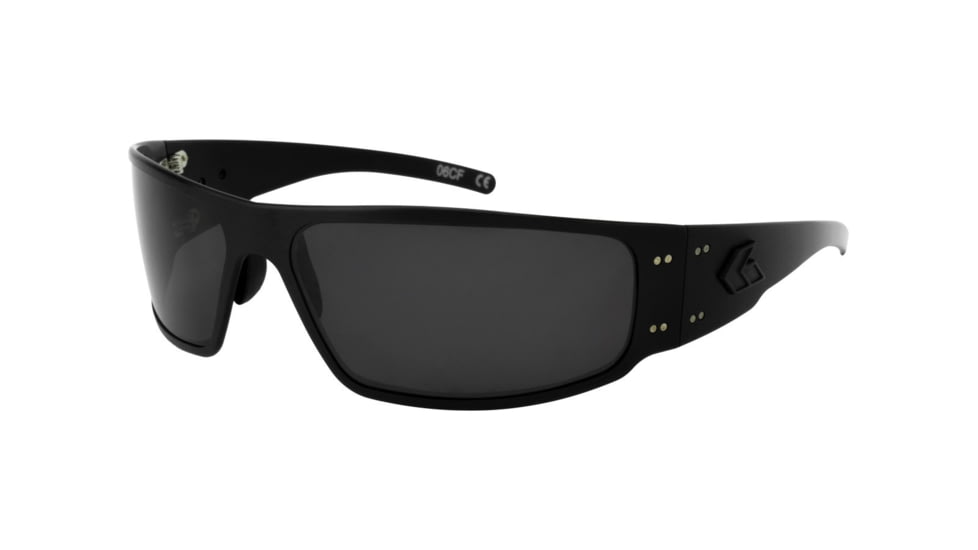 Gatorz Magnum 2.0 Sunglasses, Blackout Frame, Smoked Lens, MAG2BLK01MBP