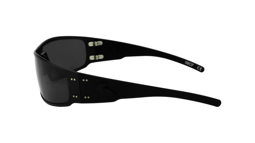 Gatorz Magnum 2.0 Sunglasses, Blackout Frame, Smoked Polarized Lens, MAG2BLK01PMBP