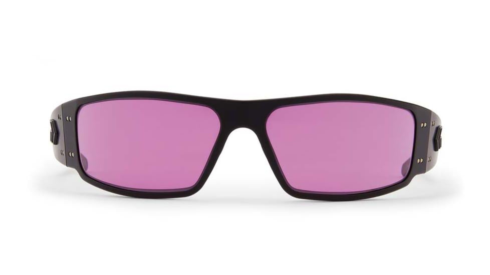 Gatorz Magnum Milspec Ballistic Z87.1 Sunglasses, Blackout Frame, Shooting Day, w/Anti-Fog Lens, GZ-01-028