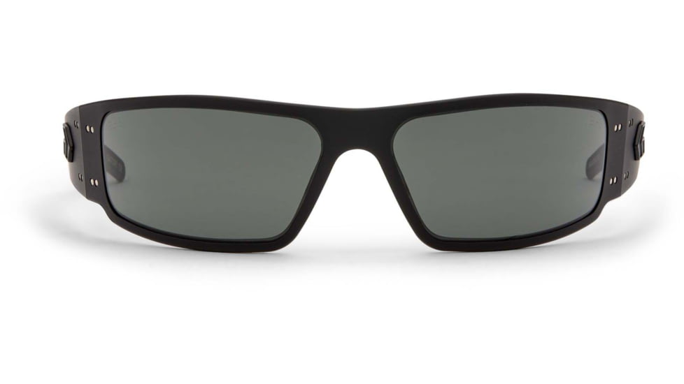 Gatorz Magnum Sunglasses, Milspec Ballistic, Asian Fit, Z87.1, Black Frame, Smoked w/ Anti-Fog Lens, AF-MAGZBLK01AMIL