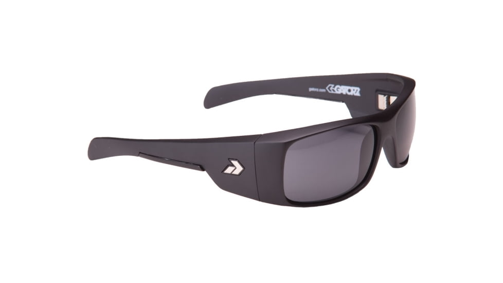 Gatorz Mlkmbk01pBkm Malkin Matte Black Frame Grey Polarized Lens Sunglasses