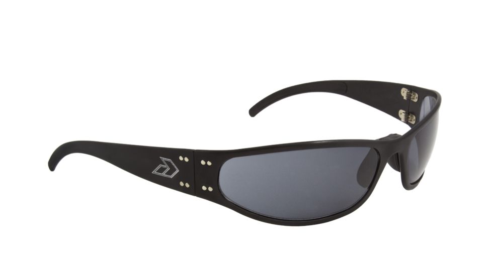 Gatorz Radblk01pMbp Radiator Black Frame Grey Polarized Lens Sunglasses