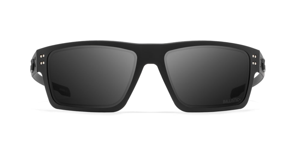 Gatorz Sentix Glasses, Smoke w/ Anti-Fog, Black/Matte Black Logo, Medium, GZ-18-401