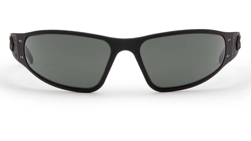 Gatorz Wraptor Milspec Ballistic Z87.1 Sunglasses, Blackout Frame, Smoke w/Anti-Fog Lens, GZ-02-002