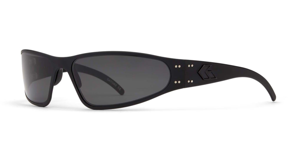 Gatorz Wraptor Sunglasses, Blackout Frame, Digitally Optimzed Polarized, WRAMBP01OPZ