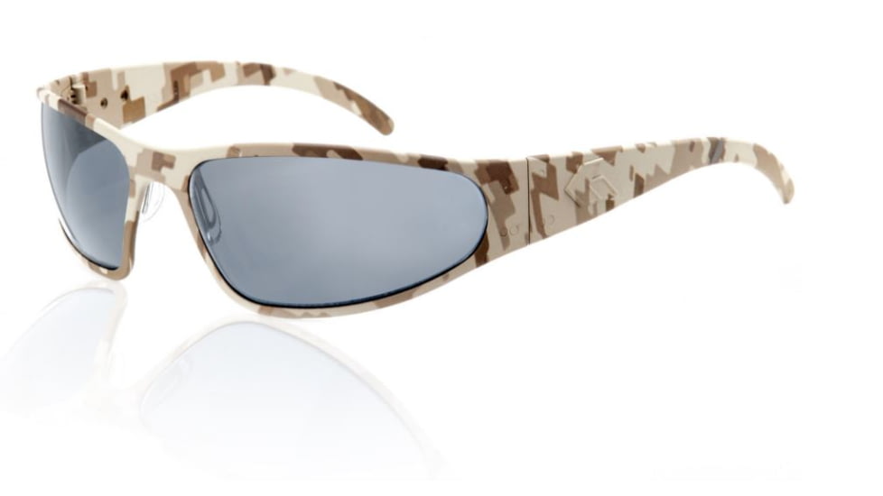 Gatorz Wraptor Sunglasses, Digi Desert Frame, Smoked Polarized Lens, Polarized, WRADGD01P