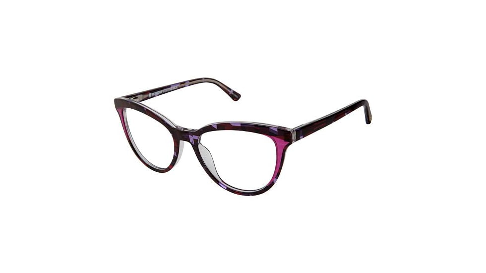 Glamour Editor's Pick GL1023 Prescription Eyeglasses - Frame FUCHSIA, Size 51/17mm GL102303