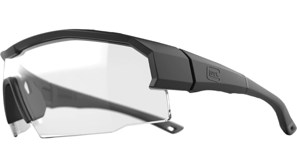 Glock Gen5 Tactical Glasses, Black Frame, Clear Lens, AS41035