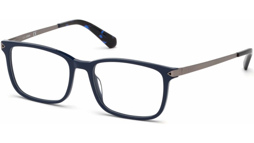 Guess GU1963-F Eyeglass Frames - Blue Frame, 54 mm Lens Diameter GU1963-F54092
