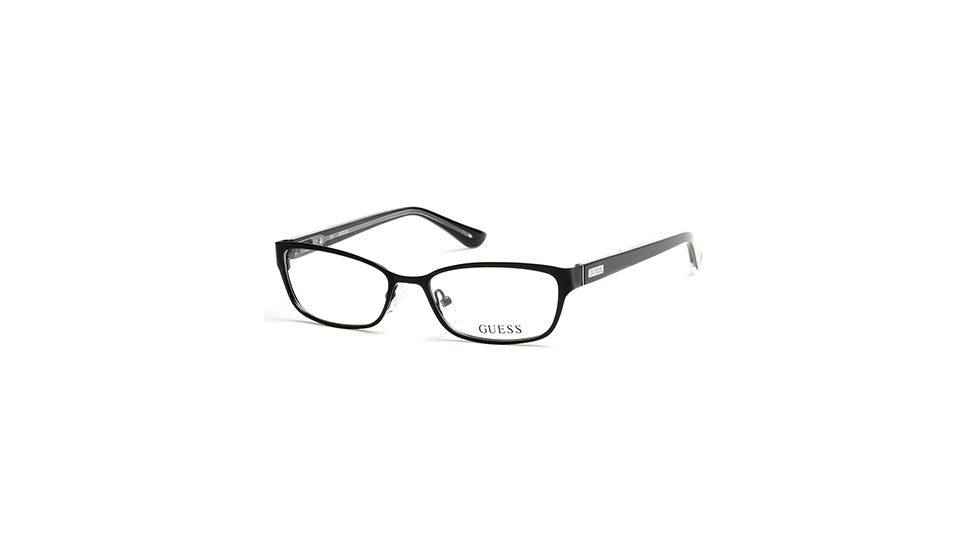 Guess GU2515 Eyeglass Frames - Matte Black Frame Color