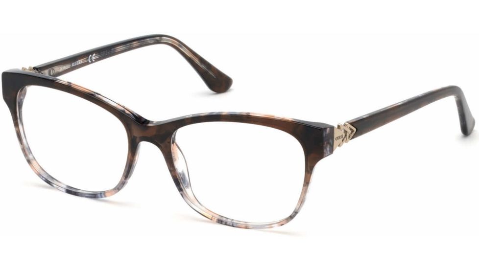 Guess GU2696-F Eyeglass Frames - Havana Frame, 54 mm Lens Diameter GU2696-F54056