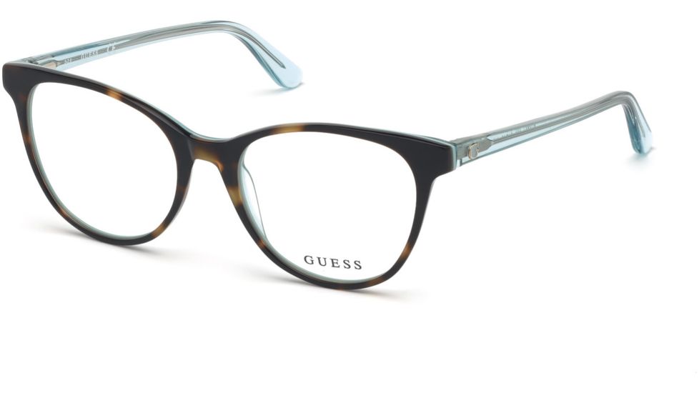 Guess GU2734 Eyeglass Frames - Havana Frame Color