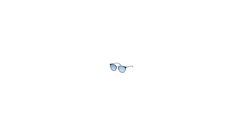 Guess GU3021 Sunglasses - Black Frame Color, Blue Mirror Lens Color