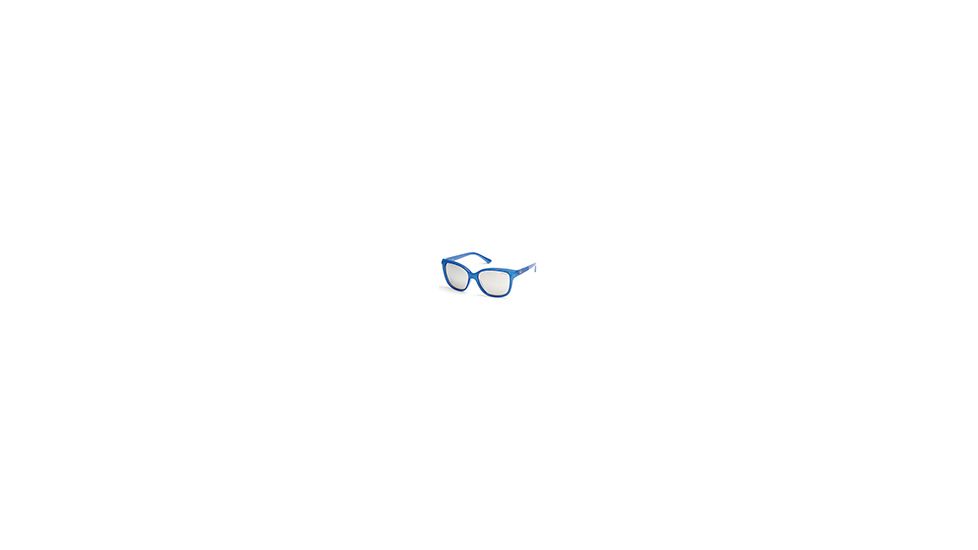 Guess GU7401 Sunglasses - Shiny Torquoise Frame Color, Smoke Mirror Lens Color