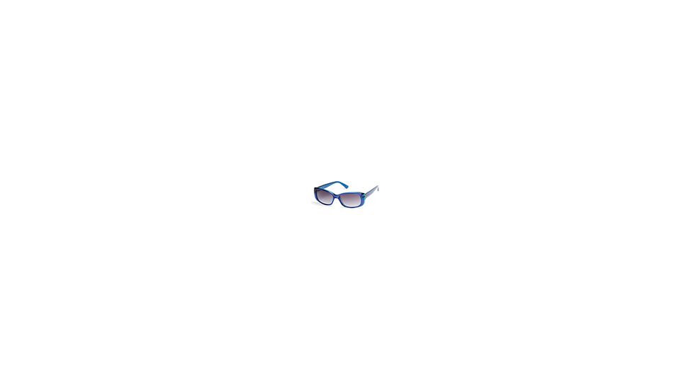 Guess GU7408 Sunglasses - Shiny Blue Frame Color, Blue Mirror Lens Color