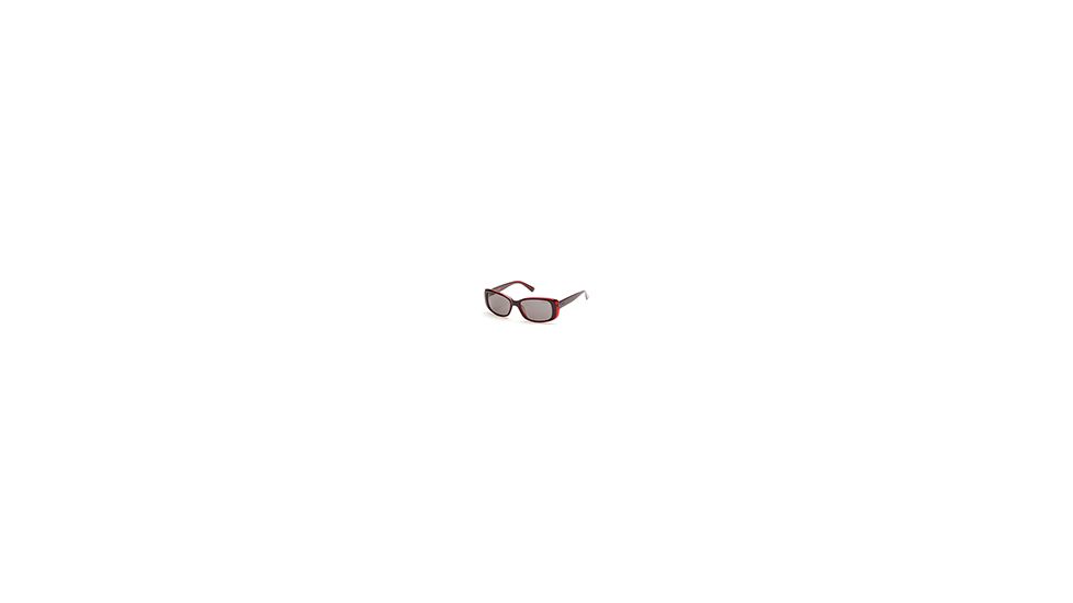 Guess GU7408 Sunglasses - Shiny Bordeaux Frame Color, Smoke Lens Color