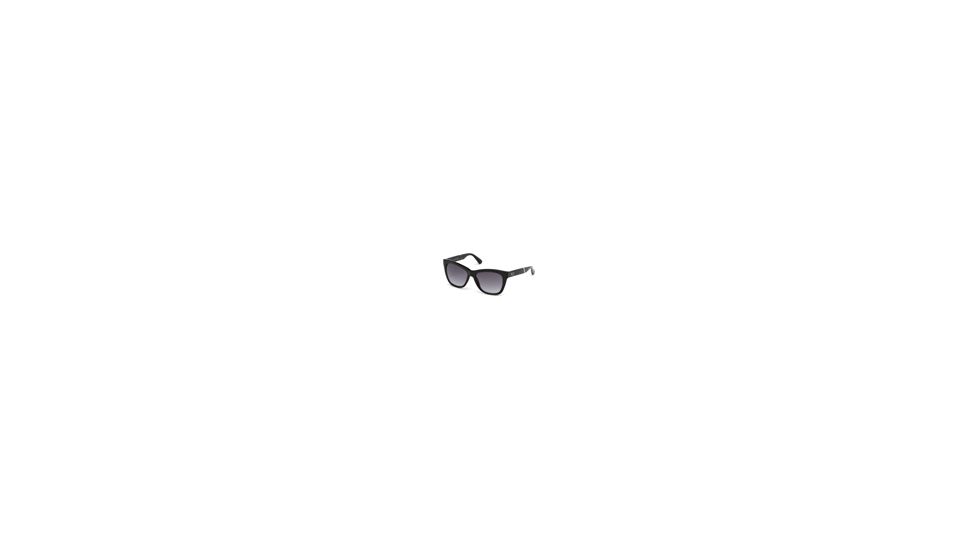 Guess GU7472 Sunglasses - Shiny Black Frame Color, Gradient Smoke Lens Color