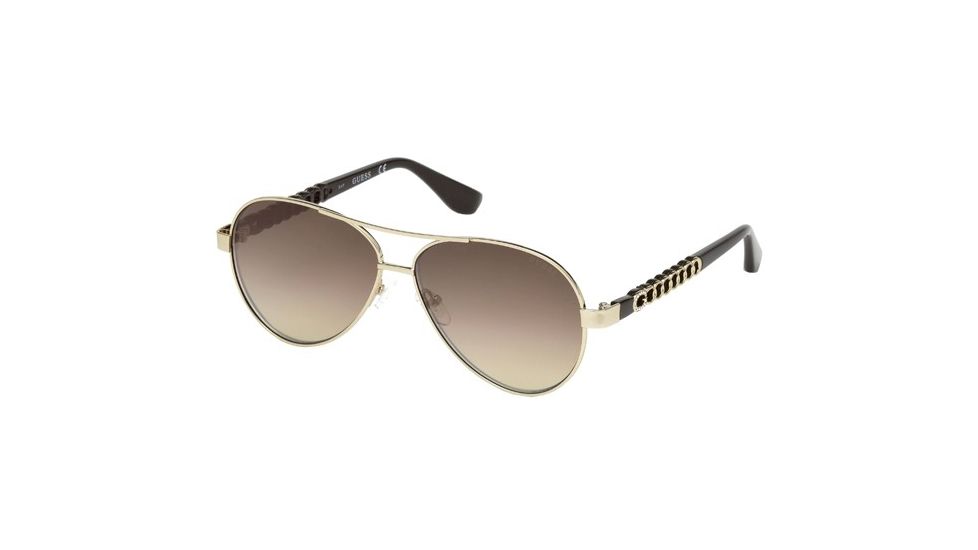 Guess GU7518-S Prescription Sunglasses GU7518-S5832G - Lens Diameter 58 mm, Frame Color Gold